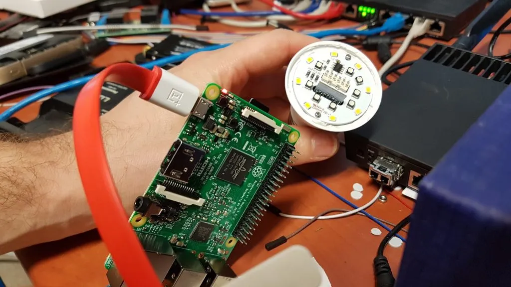Raspberry Pi 3 and TUYA-based Smart WiFi LED Light.